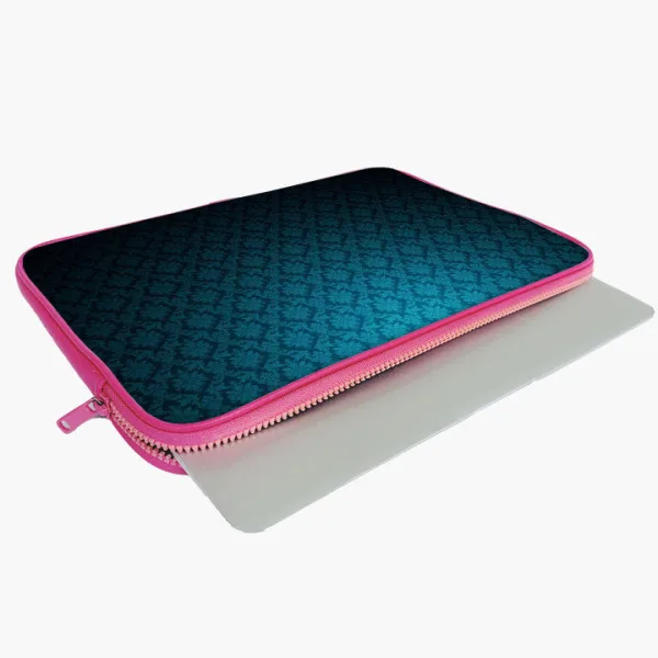 "Gradient Blue Art" Laptop Sleeves:Bold Modern Design for Every Size