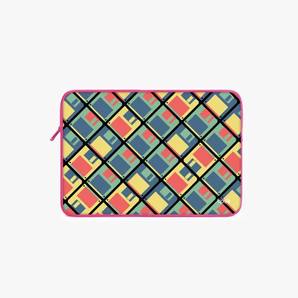 "CUBICAL BOX ABSTRACT" Laptop Sleeves:Bold Modern Design for Every Size