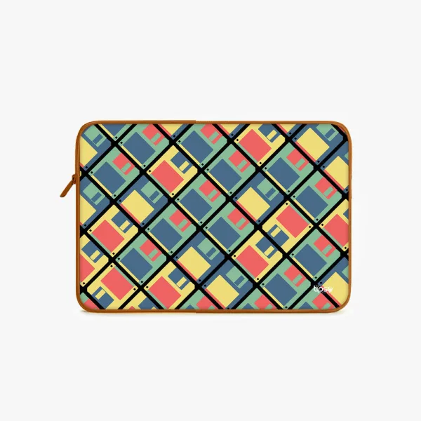 "CUBICAL BOX ABSTRACT" Laptop Sleeves:Bold Modern Design for Every Size