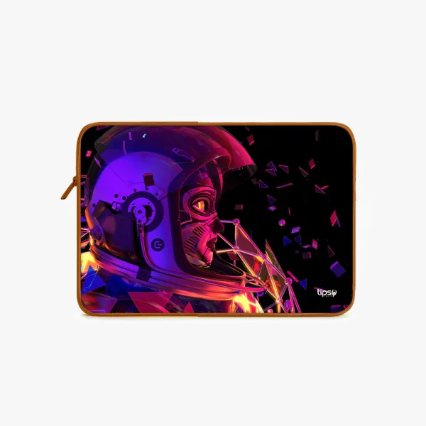 "ROBOTIC ASTRONAUT" Laptop Sleeves:Bold Modern Design for Every Size
