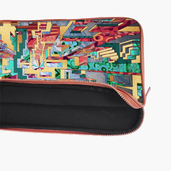 "Matrix Vibrant Version" Laptop Sleeves: Bold Modern Design for Every Size