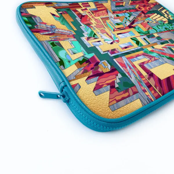 "Matrix Vibrant Version" Laptop Sleeves: Bold Modern Design for Every Size