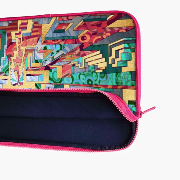 "Matrix Vibrant Version" Laptop Sleeves: Bold Modern Design for Every Size