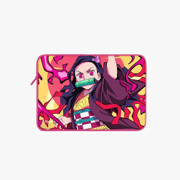 "NEZUKO KAMADO: DEMON SLAYER ANIME THEME" Laptop Sleeves:Bold Modern Design for Every Size