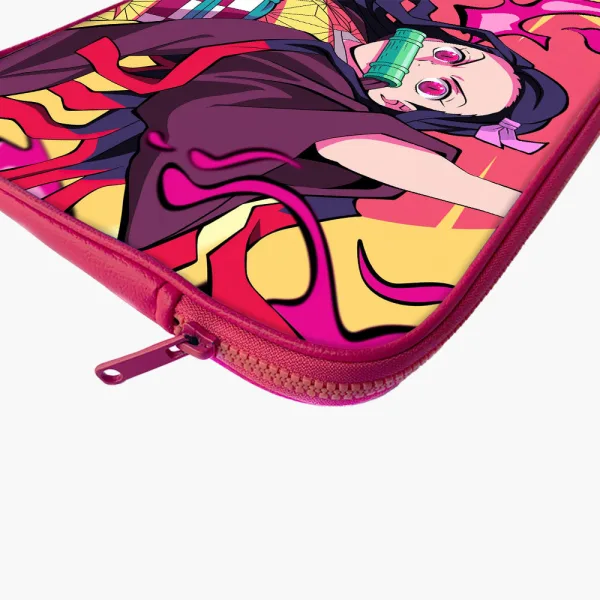 "NEZUKO KAMADO: DEMON SLAYER ANIME THEME" Laptop Sleeves:Bold Modern Design for Every Size