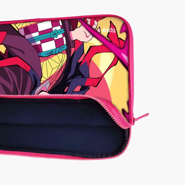 "NEZUKO KAMADO: DEMON SLAYER ANIME THEME" Laptop Sleeves:Bold Modern Design for Every Size