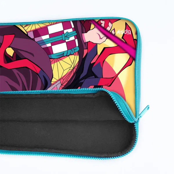 "NEZUKO KAMADO: DEMON SLAYER ANIME THEME" Laptop Sleeves:Bold Modern Design for Every Size
