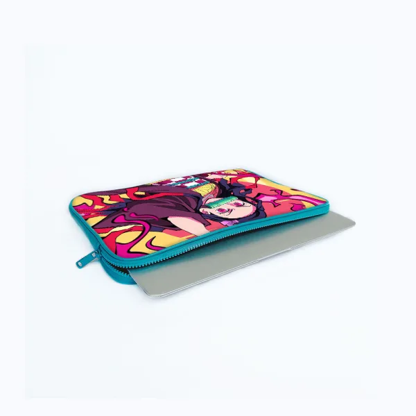 "NEZUKO KAMADO: DEMON SLAYER ANIME THEME" Laptop Sleeves:Bold Modern Design for Every Size