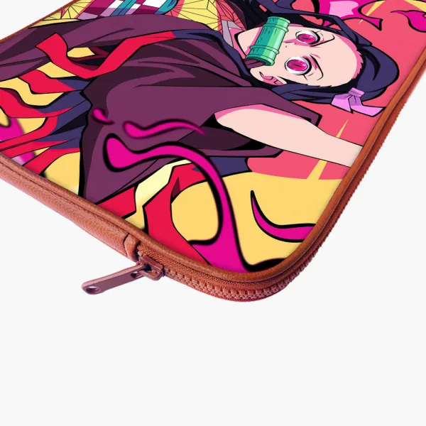 "NEZUKO KAMADO: DEMON SLAYER ANIME THEME" Laptop Sleeves:Bold Modern Design for Every Size