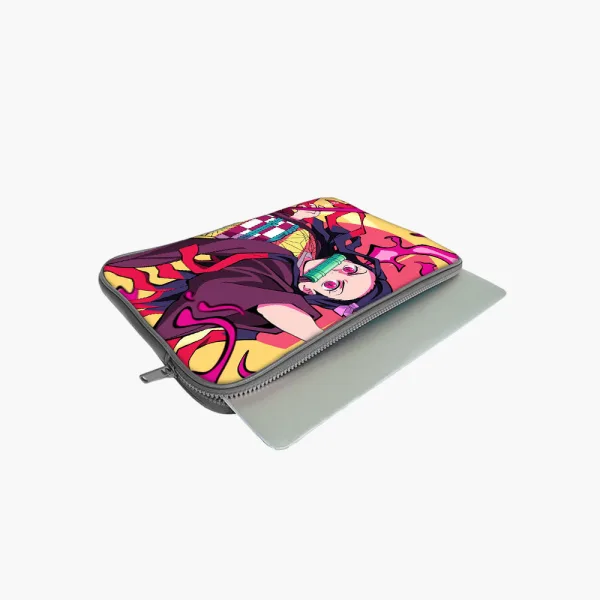 "NEZUKO KAMADO: DEMON SLAYER ANIME THEME" Laptop Sleeves:Bold Modern Design for Every Size