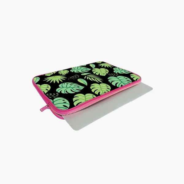 "LEAFY THEME" Laptop Sleeves:Bold Modern Design for Every Size
