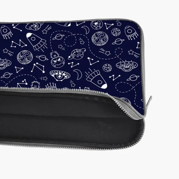 "SPACE THEME" Laptop Sleeves:Bold Modern Design for Every Size