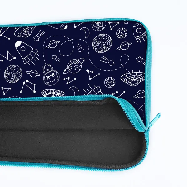 "SPACE THEME" Laptop Sleeves:Bold Modern Design for Every Size