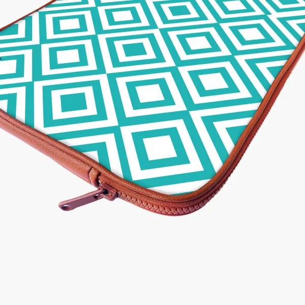"DIAMOND THEME ABSTRACT" Laptop Sleeves: Bold Modern Design for Every Size