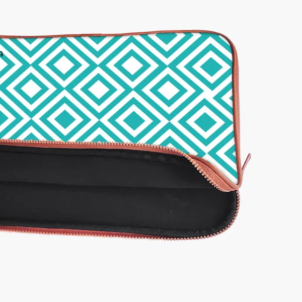 "DIAMOND THEME ABSTRACT" Laptop Sleeves: Bold Modern Design for Every Size