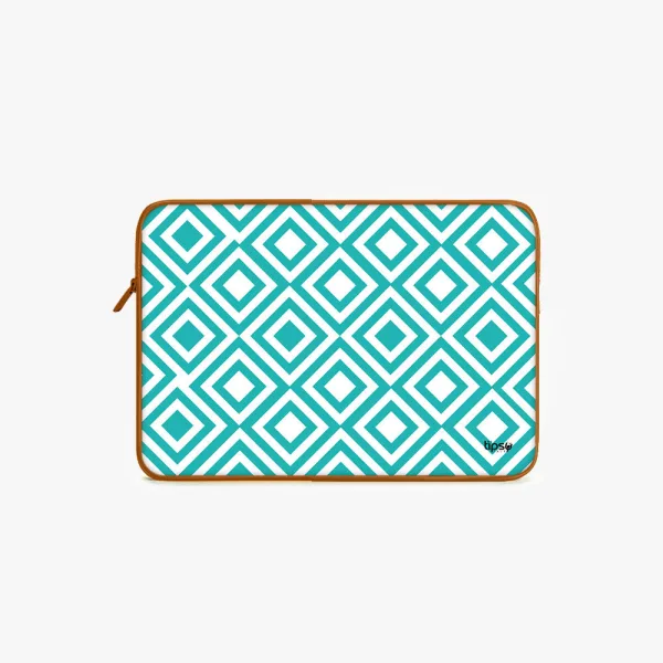 "DIAMOND THEME ABSTRACT" Laptop Sleeves: Bold Modern Design for Every Size