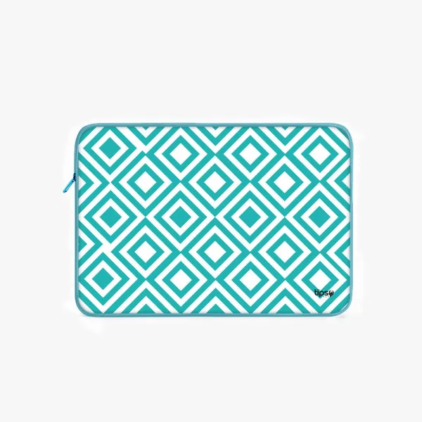 "DIAMOND THEME ABSTRACT" Laptop Sleeves: Bold Modern Design for Every Size