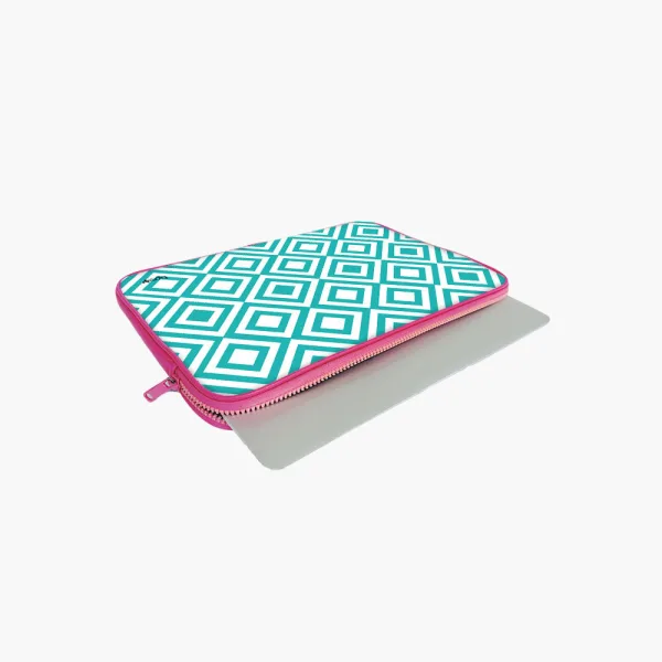 "DIAMOND THEME ABSTRACT" Laptop Sleeves: Bold Modern Design for Every Size