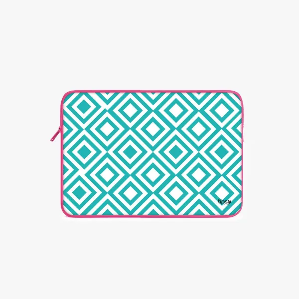 "DIAMOND THEME ABSTRACT" Laptop Sleeves: Bold Modern Design for Every Size