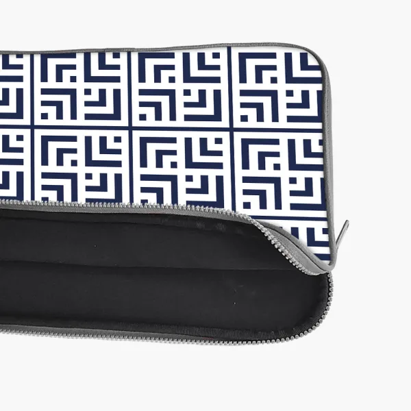 "SQUARE THEME ABSTRACT" Laptop Sleeves:Bold Modern Design for Every Size