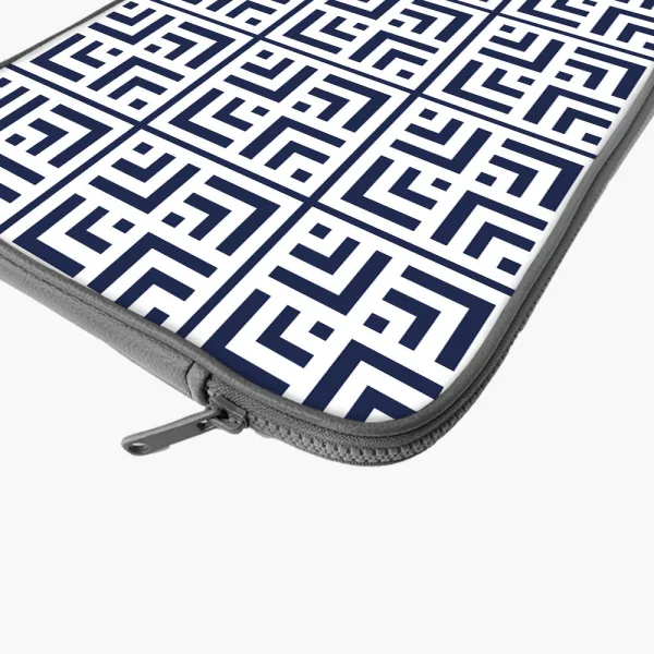 "SQUARE THEME ABSTRACT" Laptop Sleeves:Bold Modern Design for Every Size