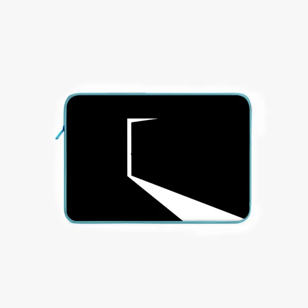 "PORTAL TO IDEAS!" Laptop Sleeves:Bold Modern Design for Every Size