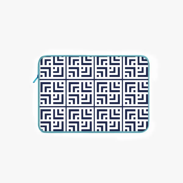 "SQUARE THEME ABSTRACT" Laptop Sleeves:Bold Modern Design for Every Size