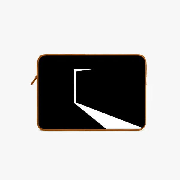 "PORTAL TO IDEAS!" Laptop Sleeves:Bold Modern Design for Every Size