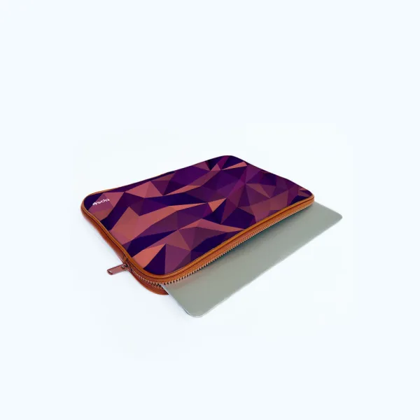 " VILOET ABSTRACT " Laptop Sleeves:Bold Modern Design for Every Size