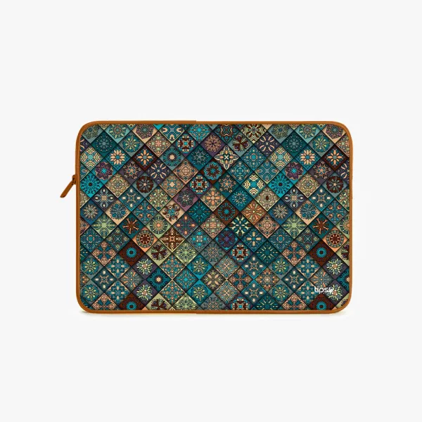 "TRADITIONAL SYMBOLS" Laptop Sleeves:Bold Modern Design for Every Size