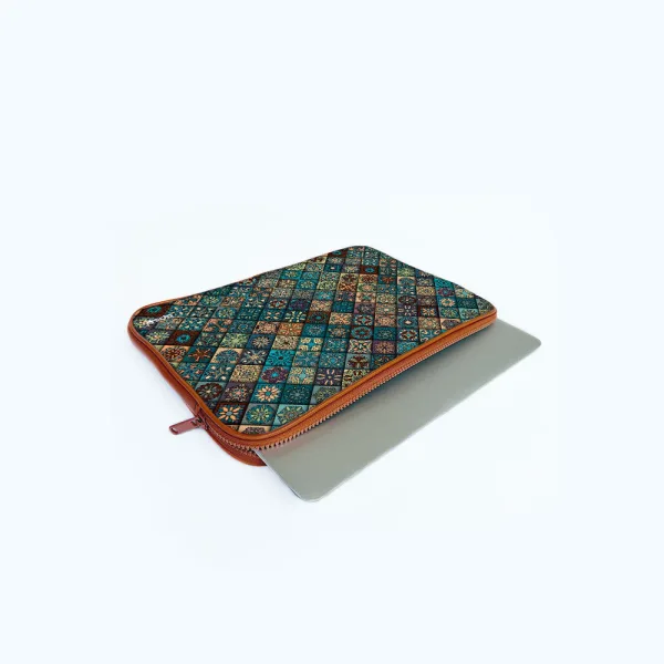 "TRADITIONAL SYMBOLS" Laptop Sleeves:Bold Modern Design for Every Size