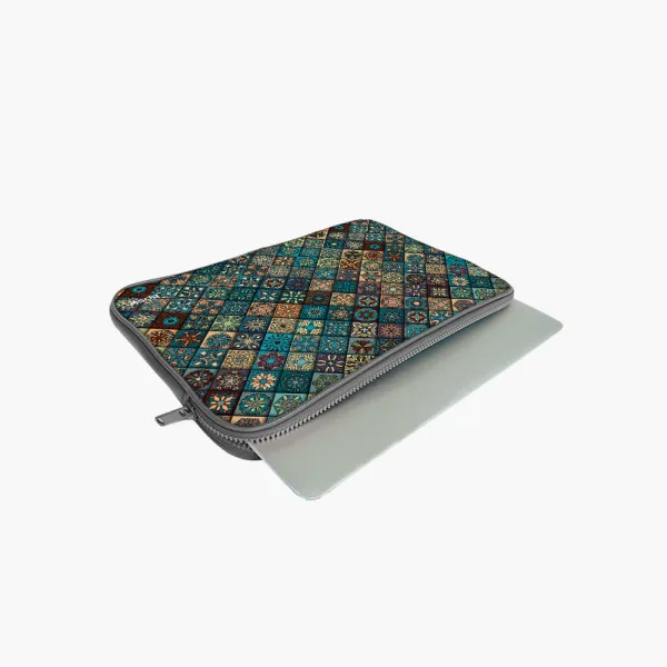 "TRADITIONAL SYMBOLS" Laptop Sleeves:Bold Modern Design for Every Size