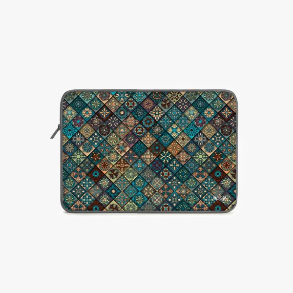 "TRADITIONAL SYMBOLS" Laptop Sleeves:Bold Modern Design for Every Size
