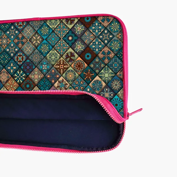 "TRADITIONAL SYMBOLS" Laptop Sleeves:Bold Modern Design for Every Size