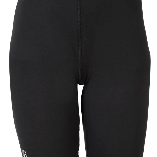 Bamboo Fabric Cycling Shorts Black Breathable Activewear
