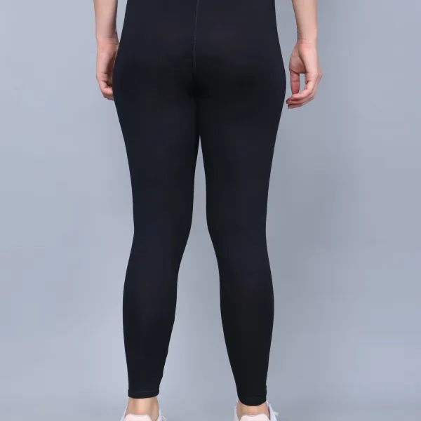 Black Bamboo Fabric Yoga Pant for Women Workout Wear