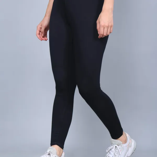 Black Bamboo Fabric Yoga Pant for Women Workout Wear