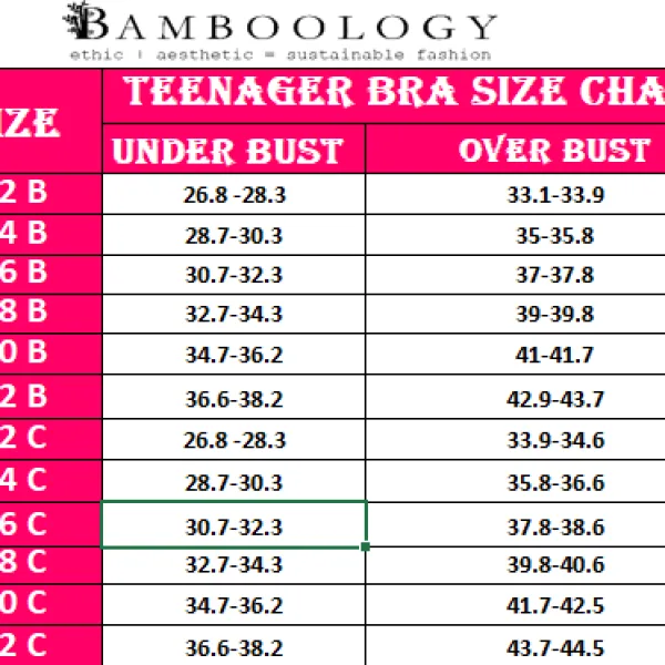 Bamboo Fabric Teenager Bra Non Padded Pack of 2 for Girls