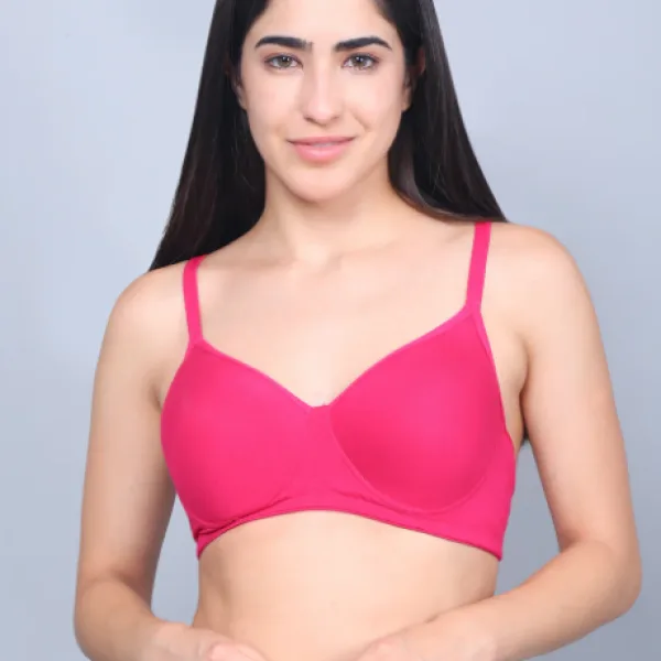 Bamboo Fabric Padded T Shirt Bra Eco Friendly for Women