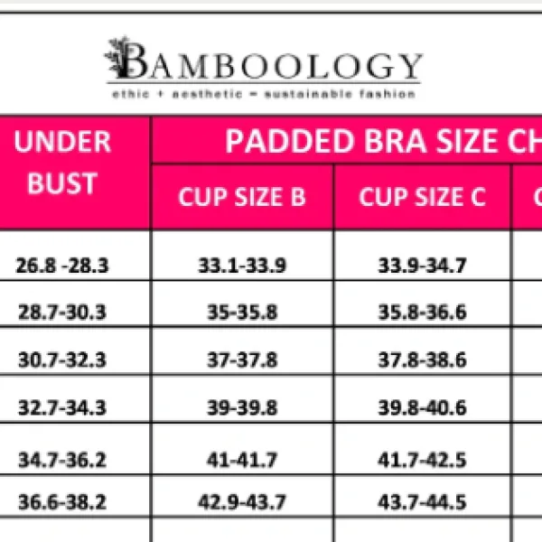 Bamboo Fabric Padded T Shirt Bra Full Coverage for Women