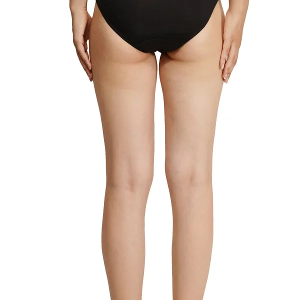 Bamboo Fabric Low Waist Underwear | Red and BLack | Pack of 2