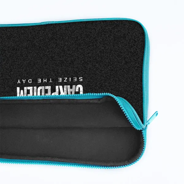 "CARPEDIEM- LIVE AT THE MOMENT" Laptop Sleeves:Bold Modern Design for Every Size