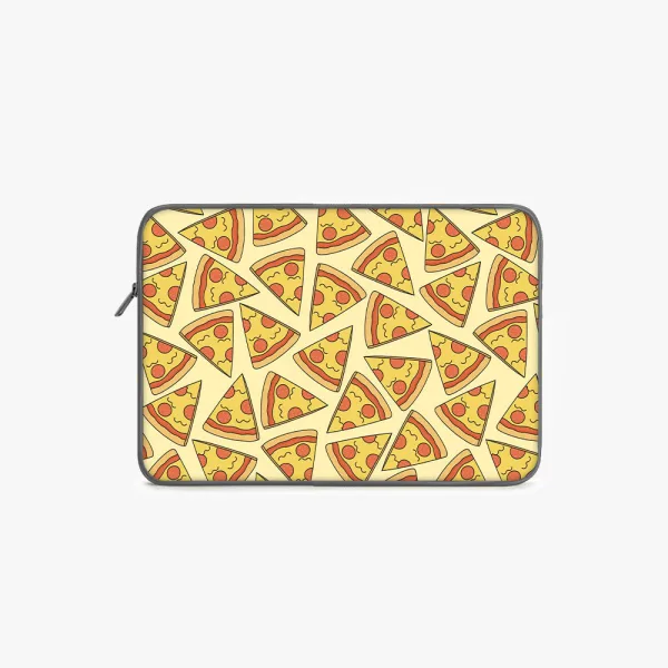 "PIZZA LOVER" Laptop Sleeves: Bold Modern Design for Every Size