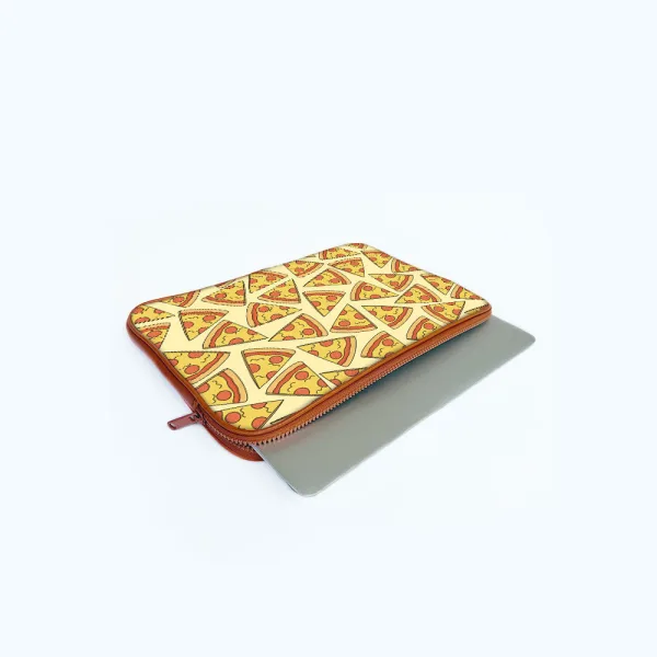 "PIZZA LOVER" Laptop Sleeves: Bold Modern Design for Every Size