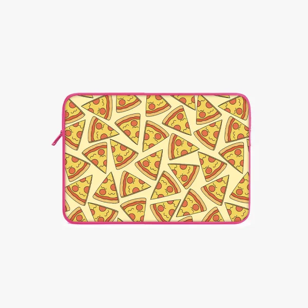 "PIZZA LOVER" Laptop Sleeves: Bold Modern Design for Every Size