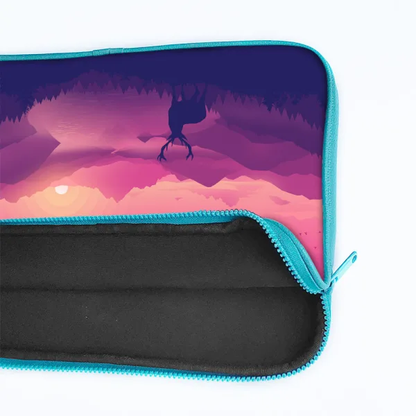 "NATURE CALLING DEER " Laptop Sleeves: Bold Modern Design for Every Size
