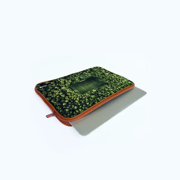 "FOREST THEME TURF " Laptop Sleeves:Bold Modern Design for Every Size