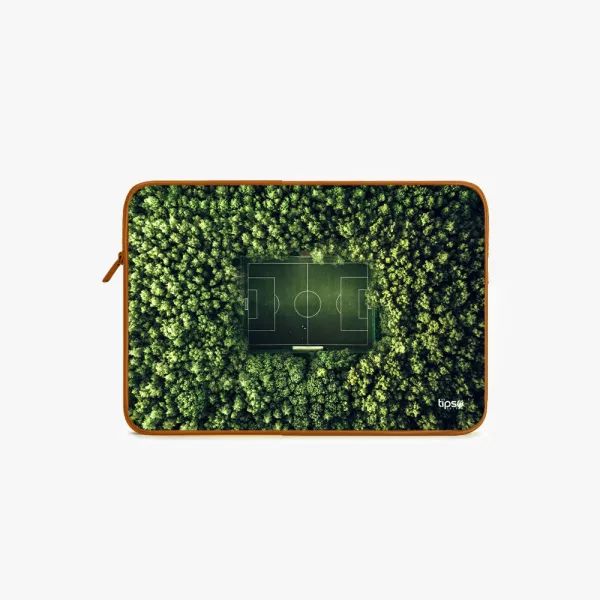 "FOREST THEME TURF " Laptop Sleeves:Bold Modern Design for Every Size