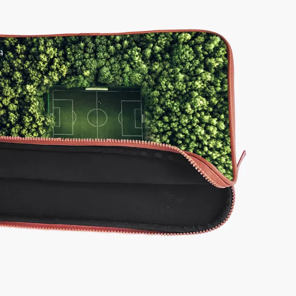 "FOREST THEME TURF " Laptop Sleeves:Bold Modern Design for Every Size