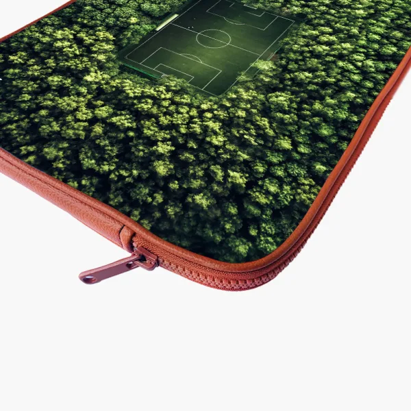 "FOREST THEME TURF " Laptop Sleeves:Bold Modern Design for Every Size